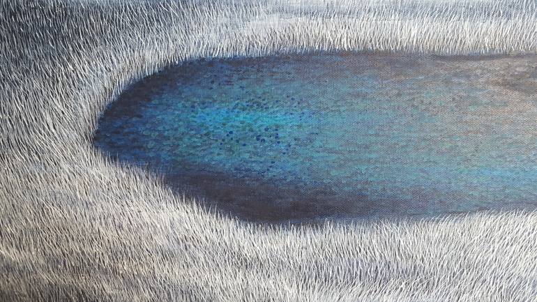 Original Figurative Abstract Painting by Songmi Heart