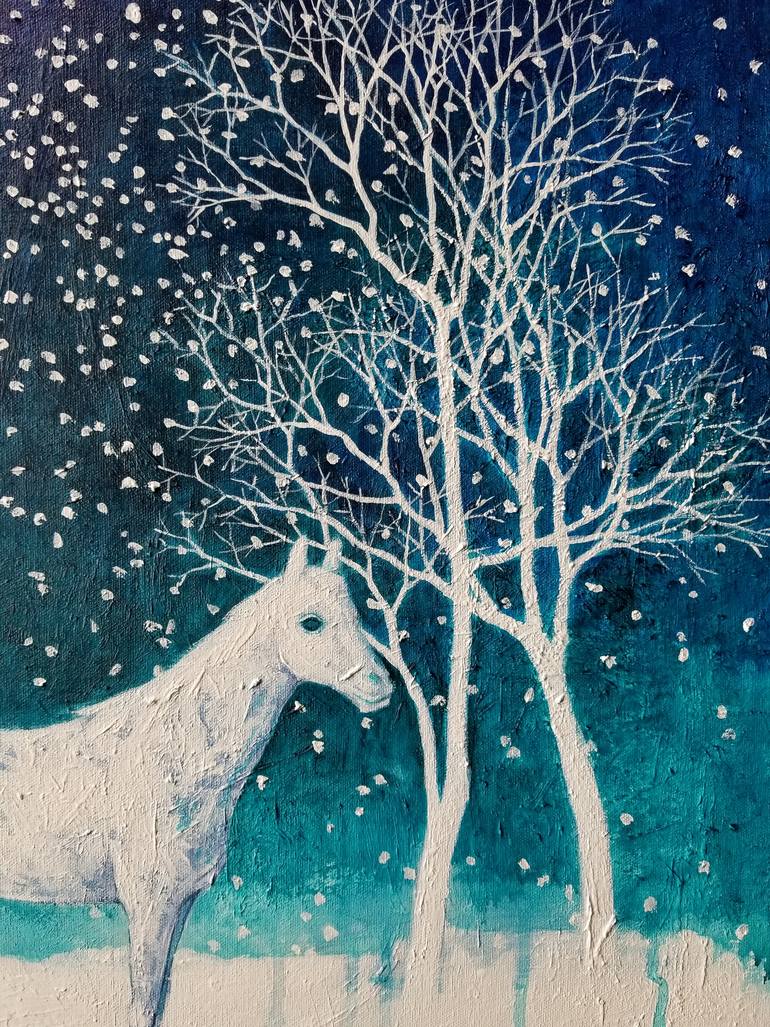 Original Conceptual Animal Painting by Songmi Heart