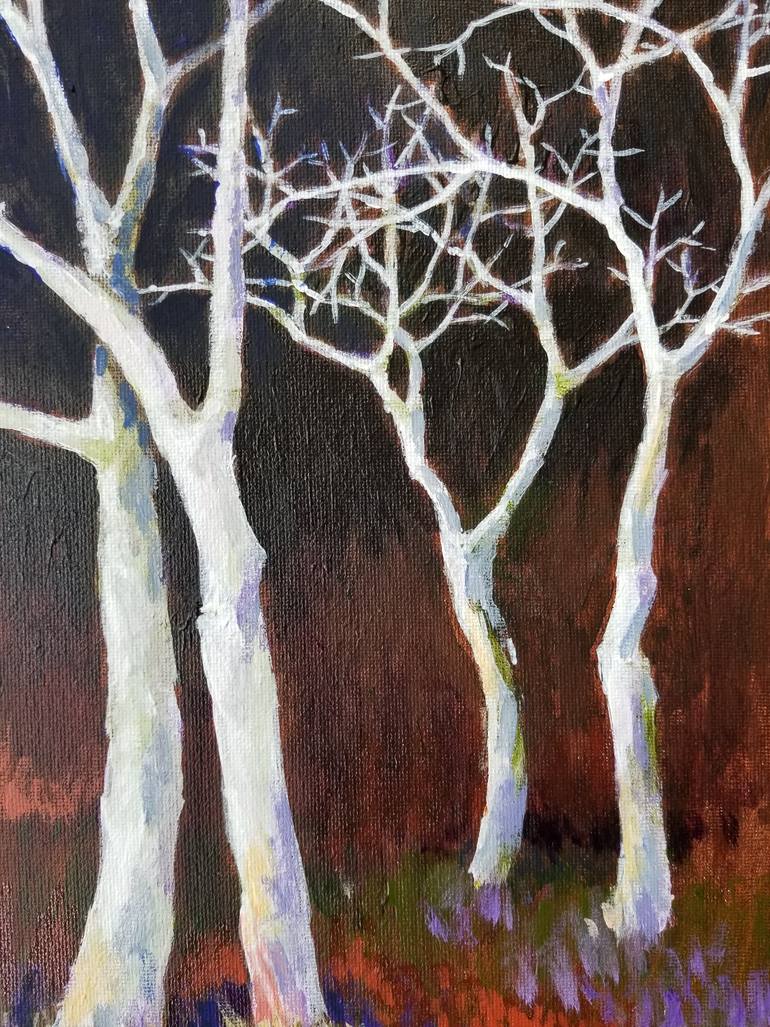 Original Figurative Landscape Painting by Songmi Heart