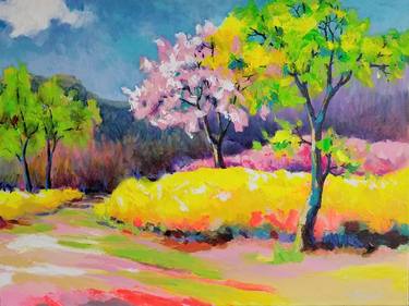 Original Landscape Paintings by Songmi Heart