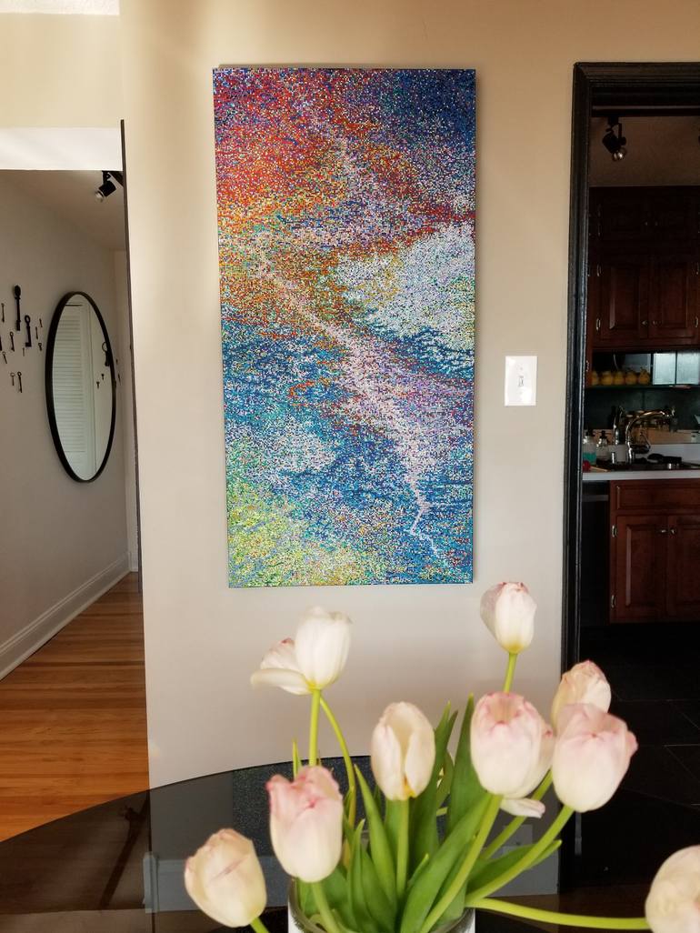 Original Abstract Painting by Songmi Heart