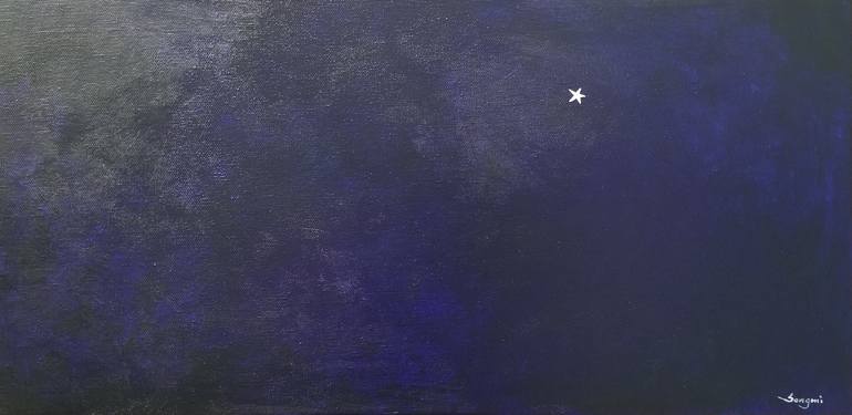 Original Abstract Nature Painting by Songmi Heart