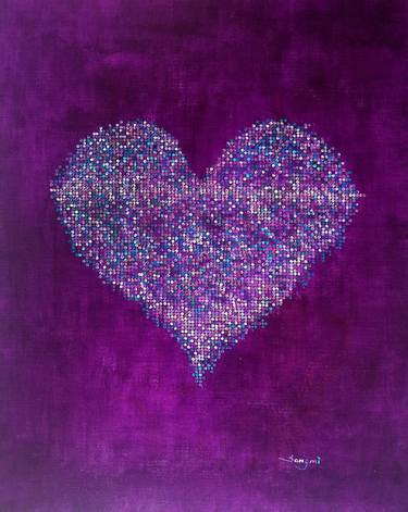 Print of Love Paintings by Songmi Heart