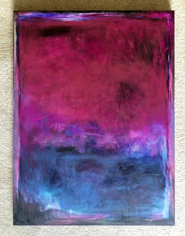 Original Abstract Painting by Songmi Heart