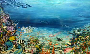 Print of Fish Paintings by KARIN BEST