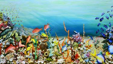 Print of Realism Seascape Paintings by KARIN BEST