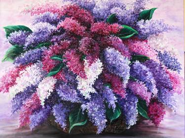 Original Realism Floral Paintings by KARIN BEST