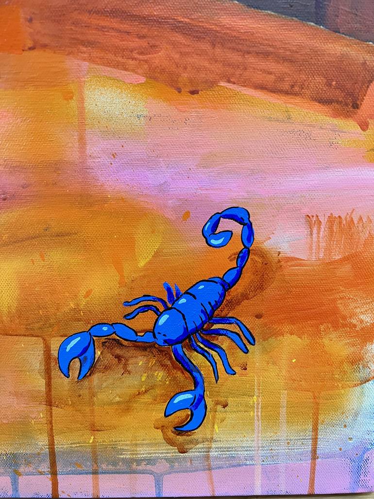 Original Expressionism Landscape Painting by Jonathan Mcafee