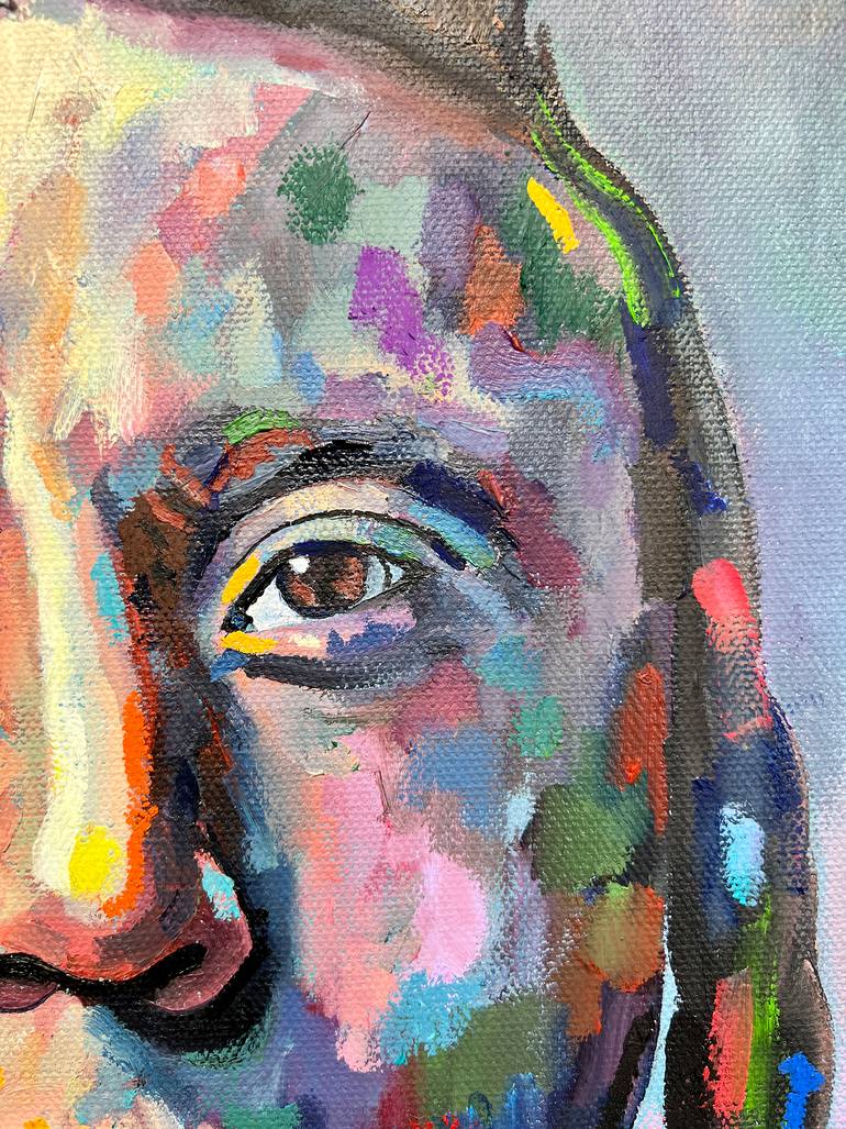 Original Figurative People Painting by Jonathan Mcafee