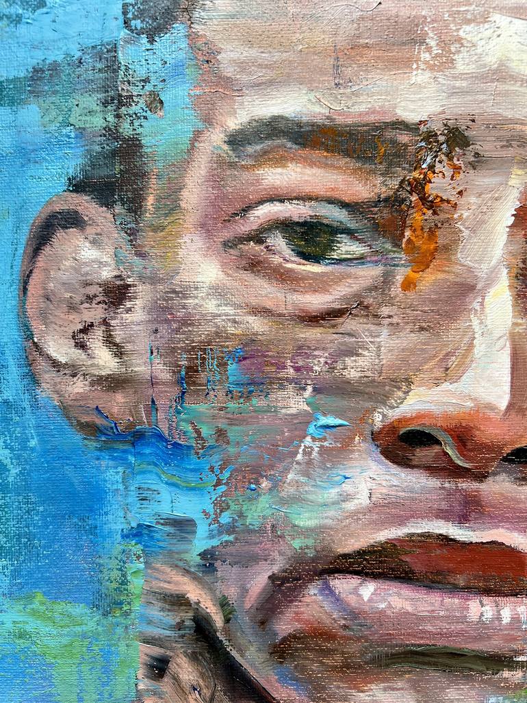 Original Contemporary Portrait Painting by Jonathan McAfee