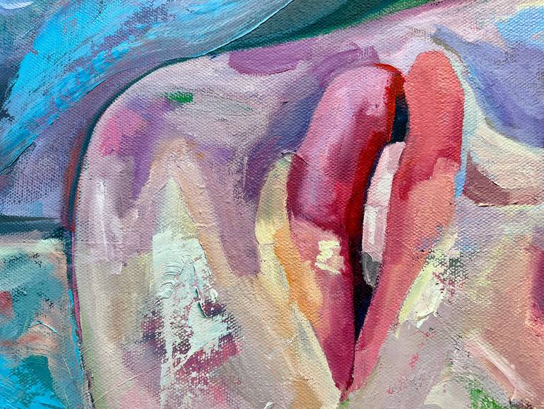 Original Figurative People Painting by Jonathan Mcafee