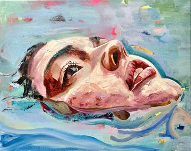 Print of Figurative Water Paintings by Jonathan McAfee