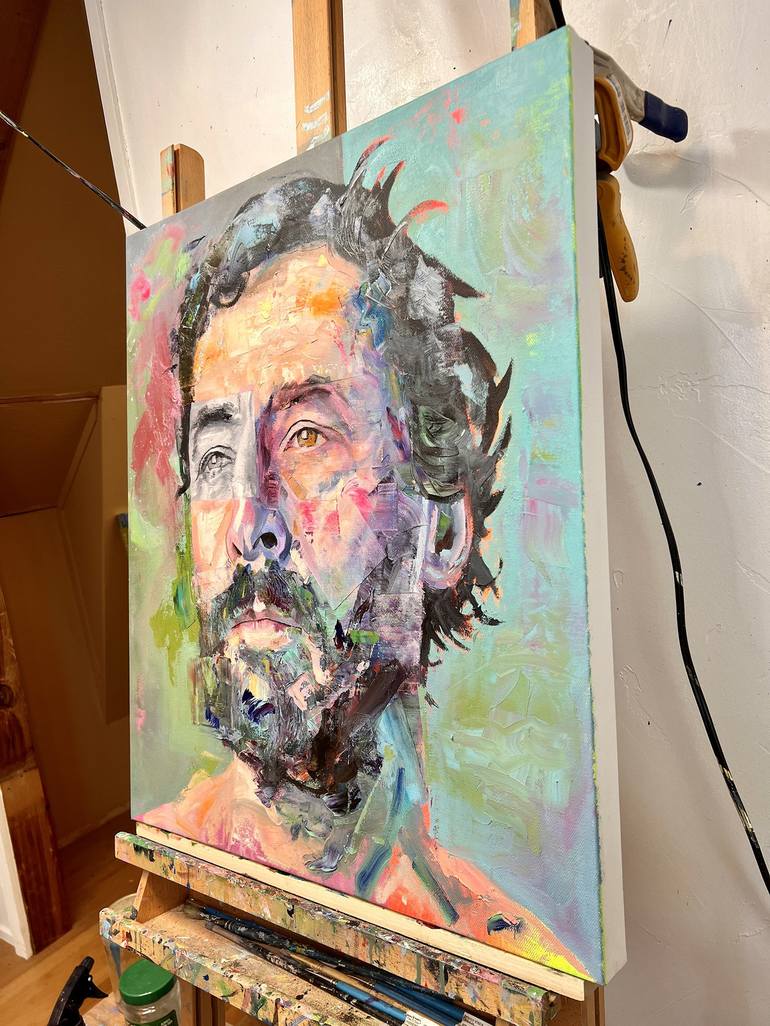 Original Contemporary People Painting by Jonathan McAfee
