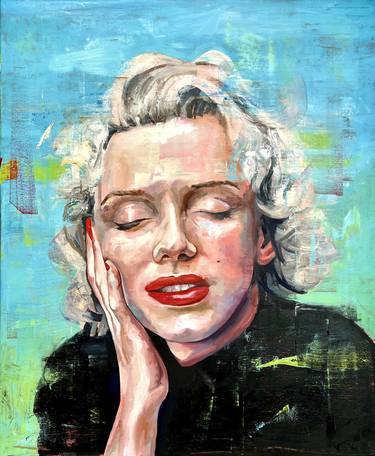Original Expressionism Pop Culture/Celebrity Paintings by Jonathan McAfee