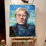 Warhol - on easel