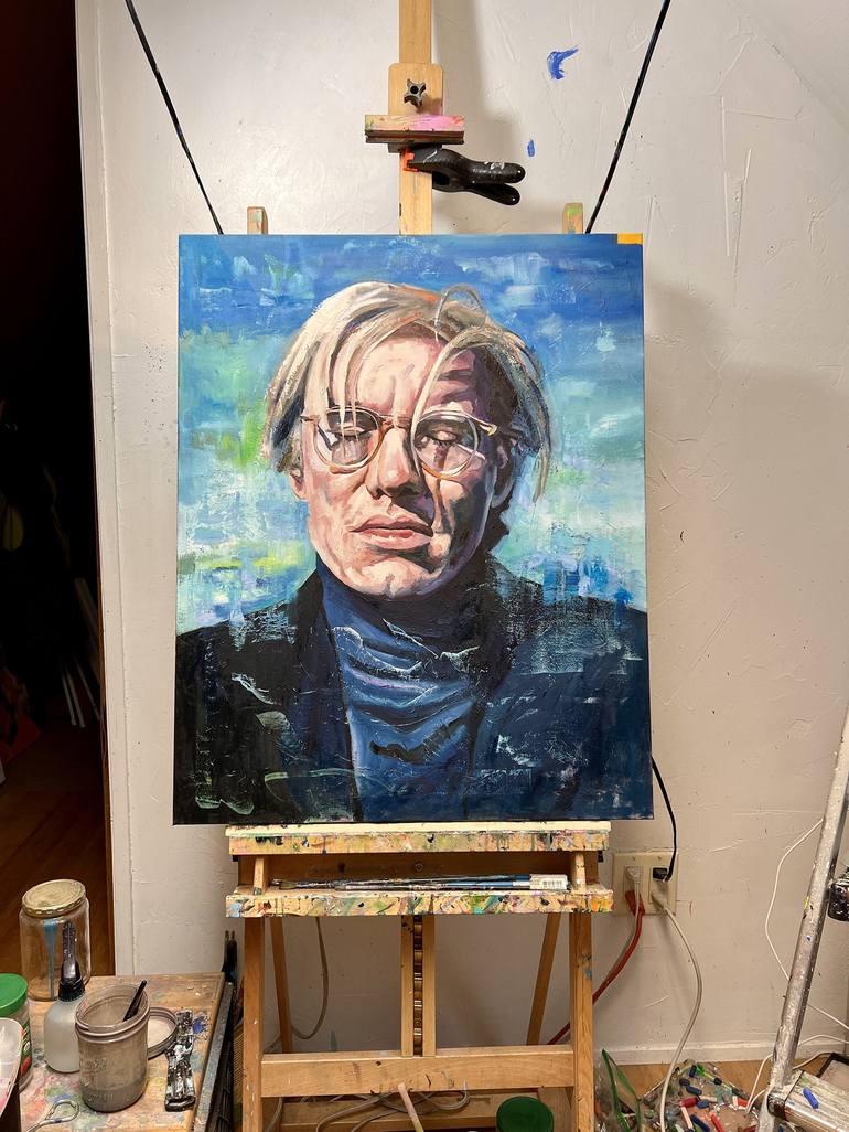 Original Portraiture Pop Culture/Celebrity Painting by Jonathan Mcafee