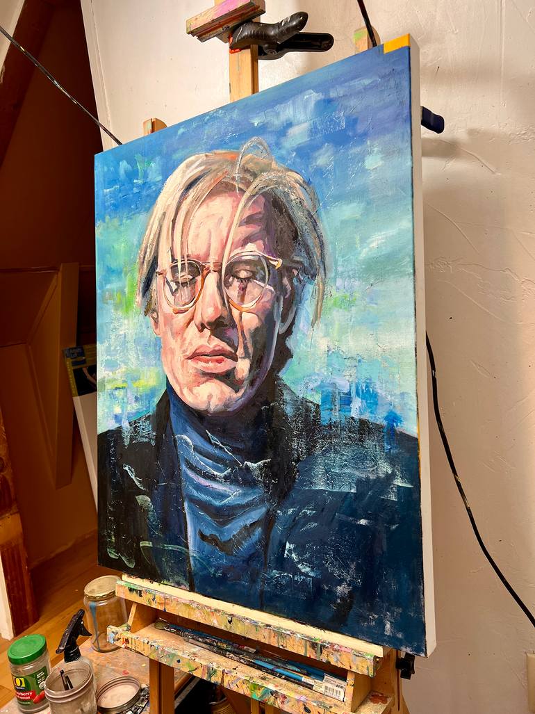 Original Portraiture Pop Culture/Celebrity Painting by Jonathan Mcafee