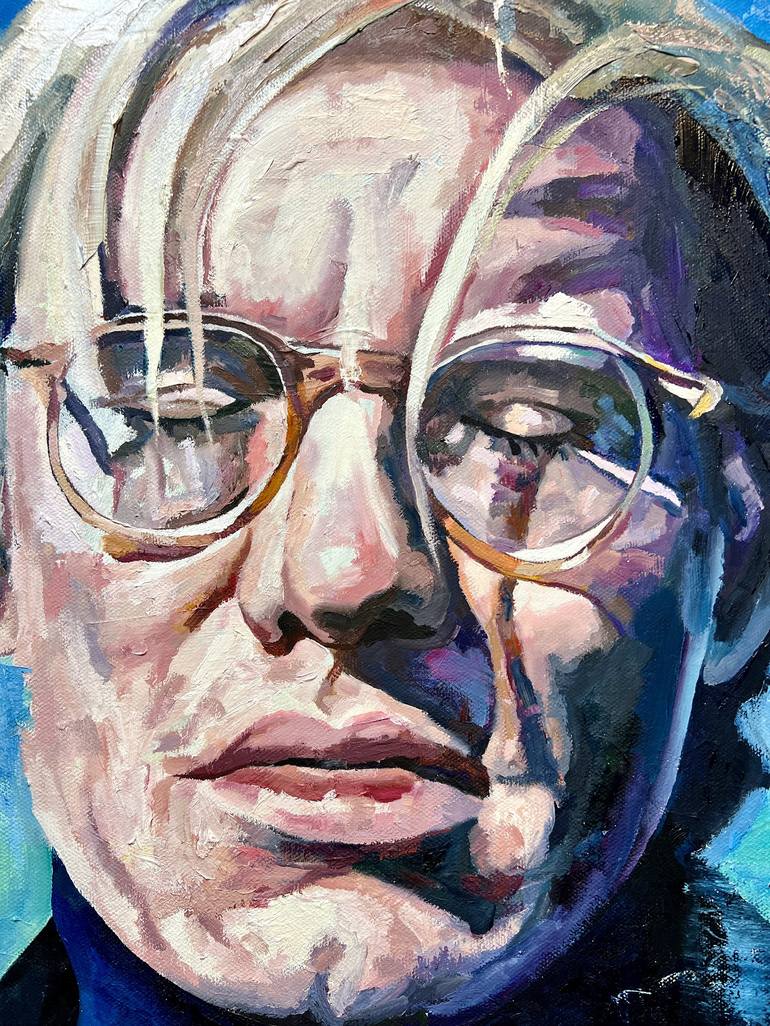 Original Portraiture Pop Culture/Celebrity Painting by Jonathan Mcafee