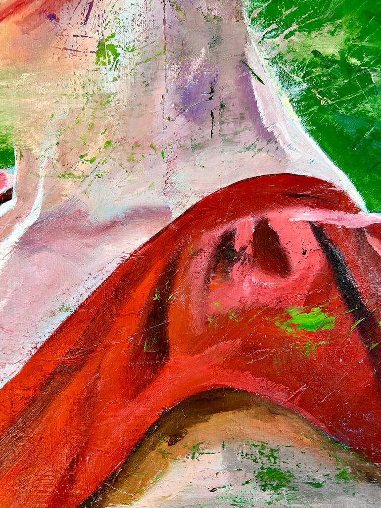 Original Portraiture People Painting by Jonathan Mcafee