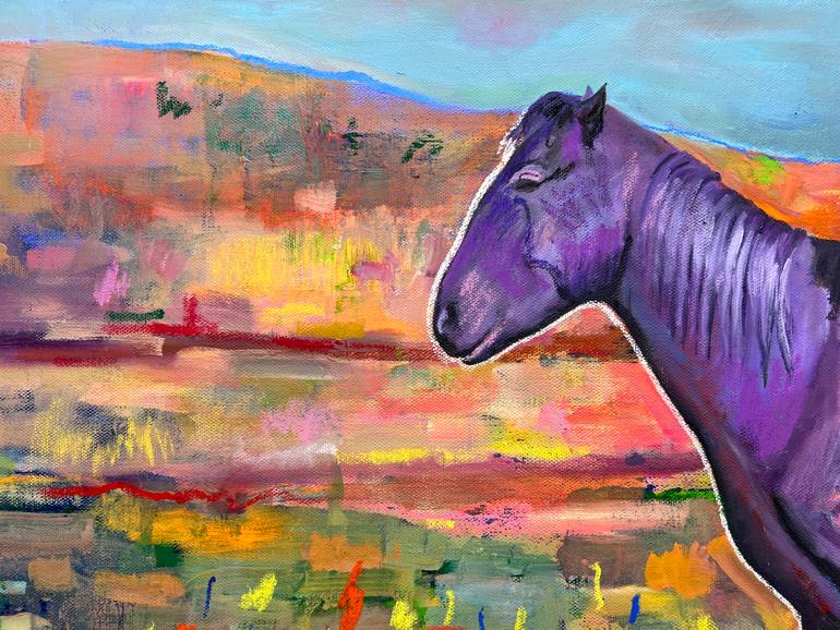 Original Expressionism Landscape Painting by Jonathan Mcafee