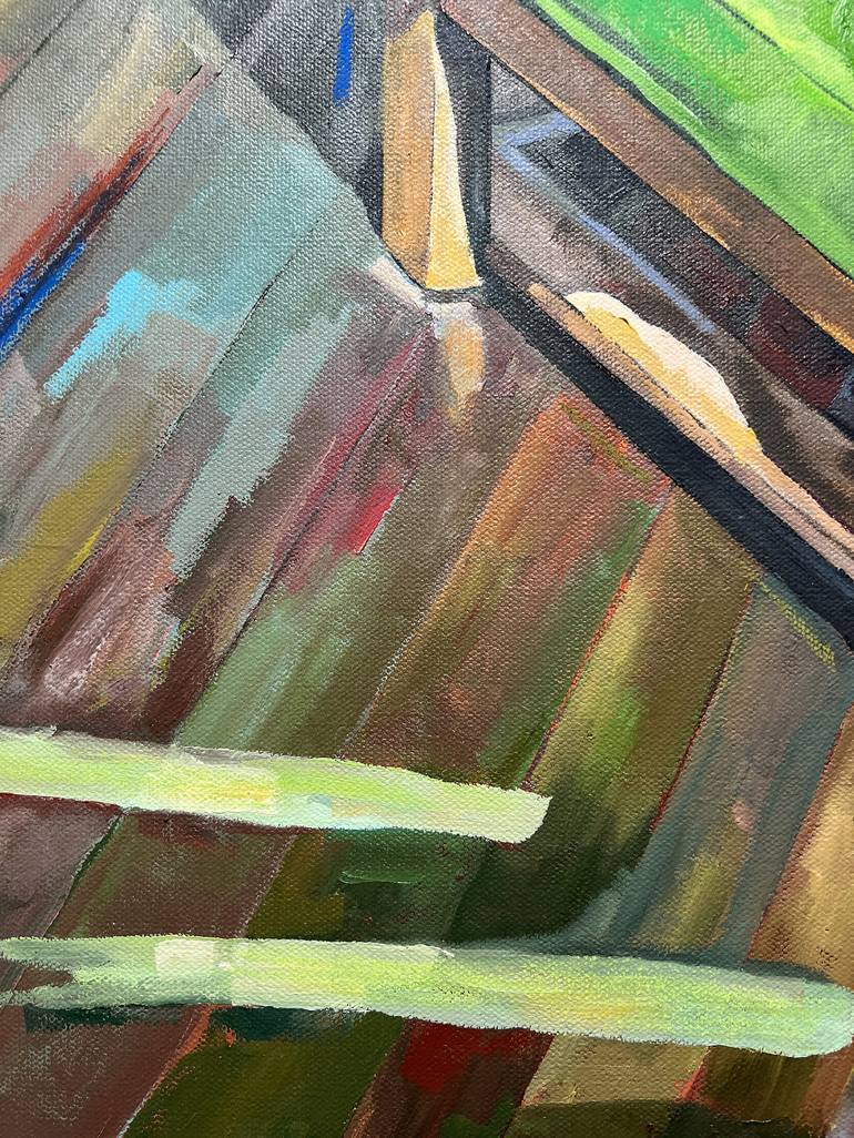 Original Impressionism Men Painting by Jonathan Mcafee