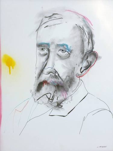 Saatchi Art Artist Jonathan McAfee; Drawings, “"Benjamin Harrison"” #art