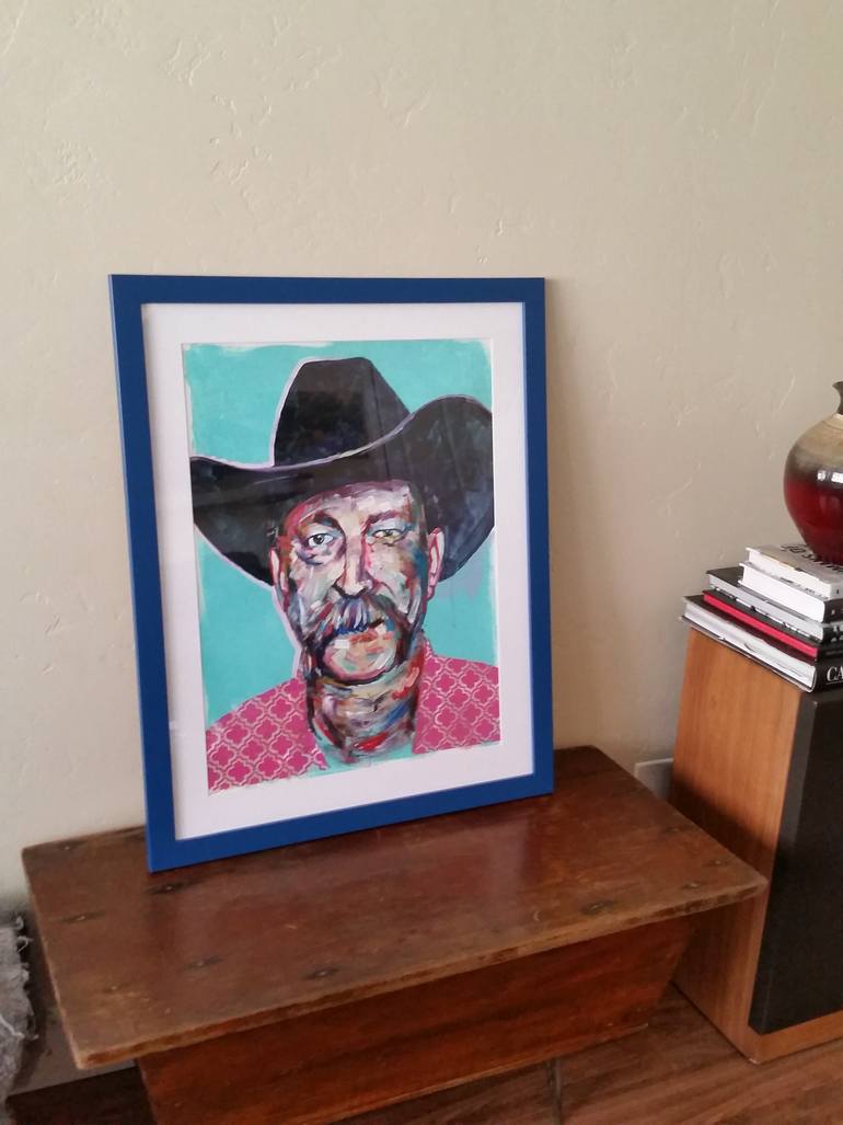 Original Expressionism People Painting by Jonathan Mcafee