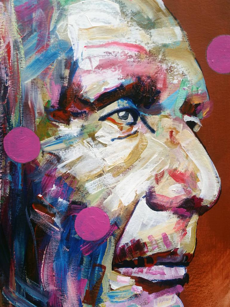 Original Portraiture People Painting by Jonathan McAfee