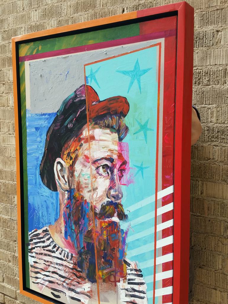 Original Portrait Painting by Jonathan McAfee