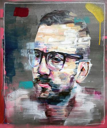 Print of Abstract Expressionism Portrait Paintings by Jonathan McAfee