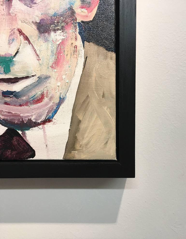 Original Expressionism Portrait Painting by Jonathan McAfee