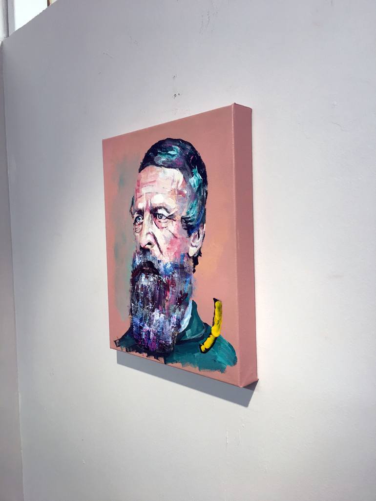 Original Portrait Painting by Jonathan McAfee