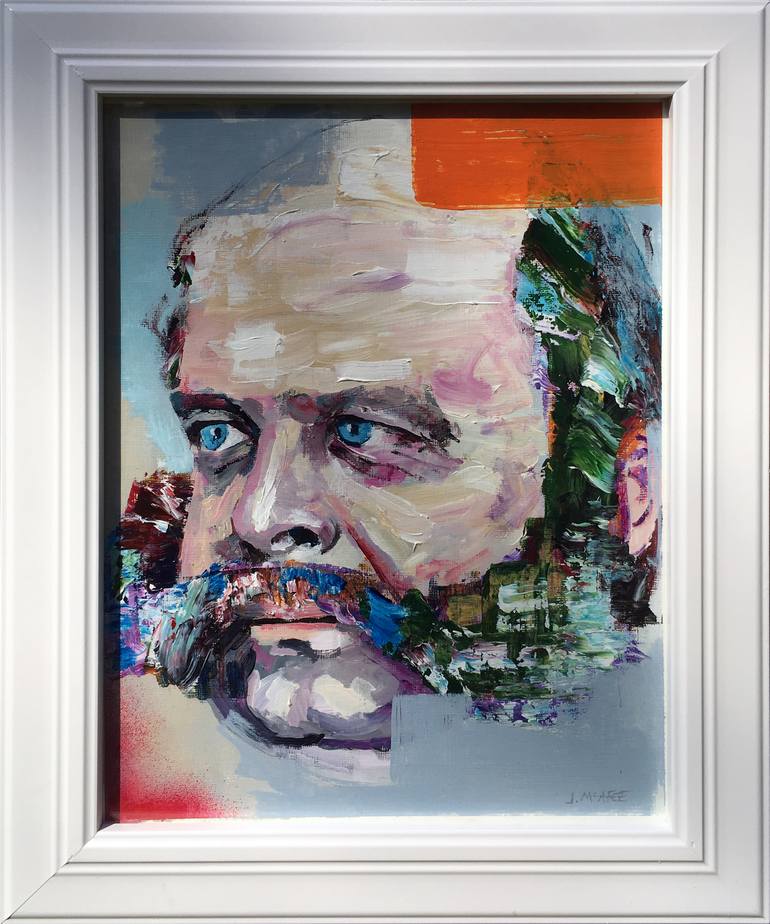 Original Portraiture Portrait Painting by Jonathan McAfee