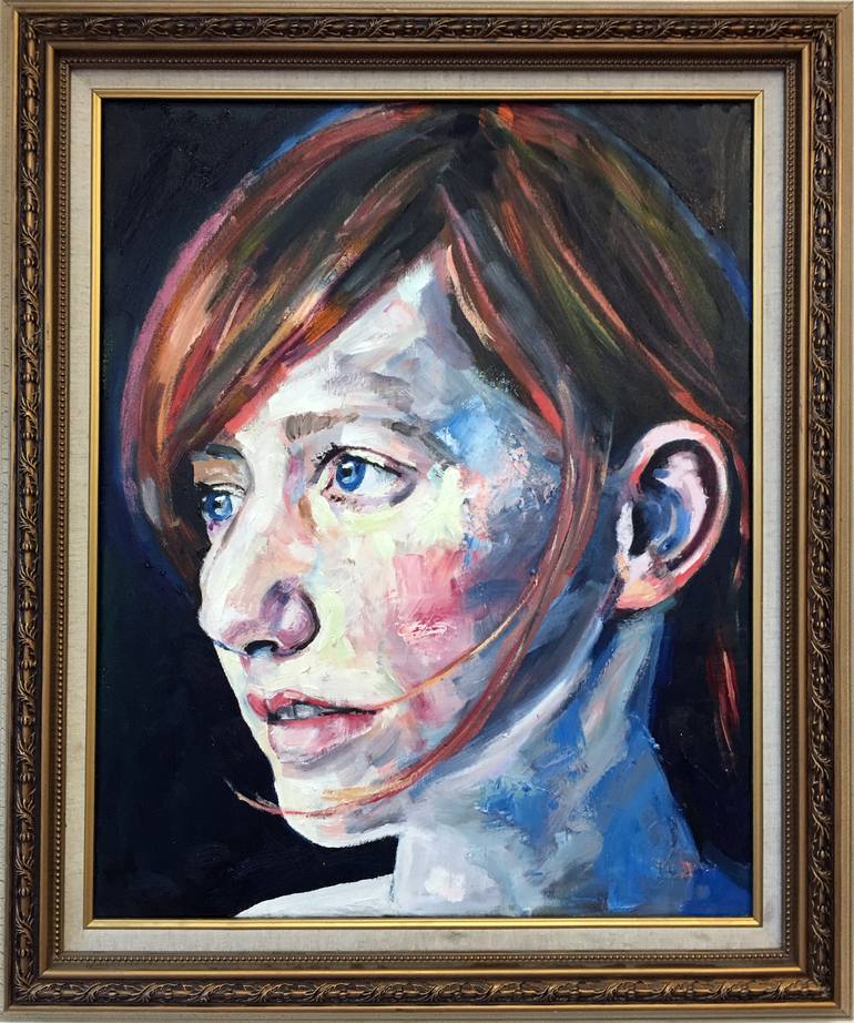 Original Portrait Painting by Jonathan McAfee