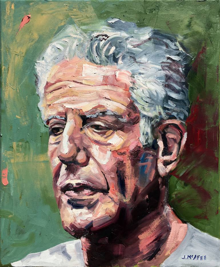 Bourdain Art Print