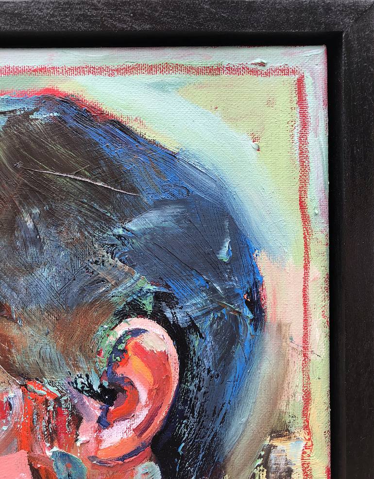 Original Expressionism Portrait Painting by Jonathan McAfee