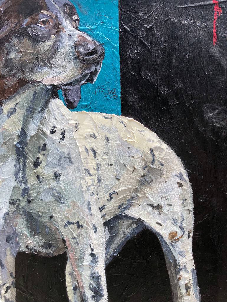 Original Expressionism Animal Painting by Jonathan Mcafee