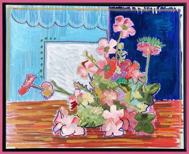 Original Expressionism Floral Paintings by Jonathan McAfee