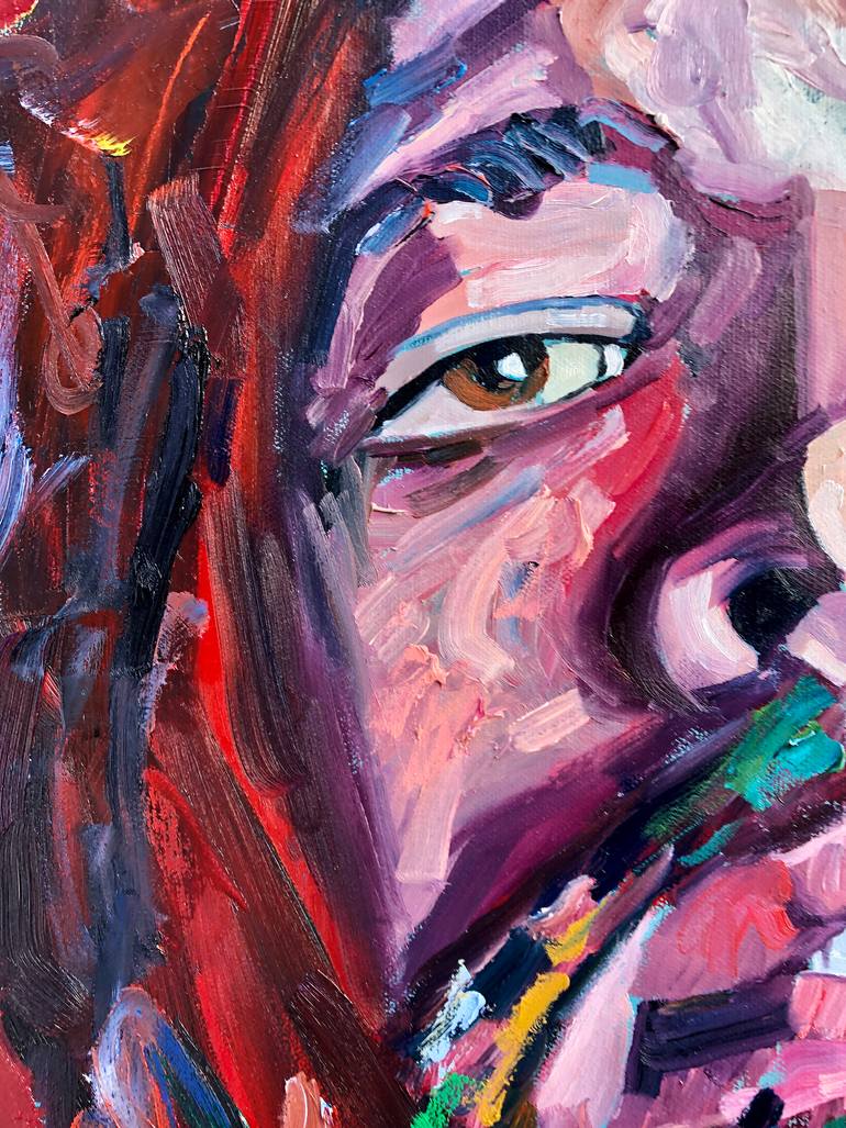 Original Figurative People Painting by Jonathan Mcafee