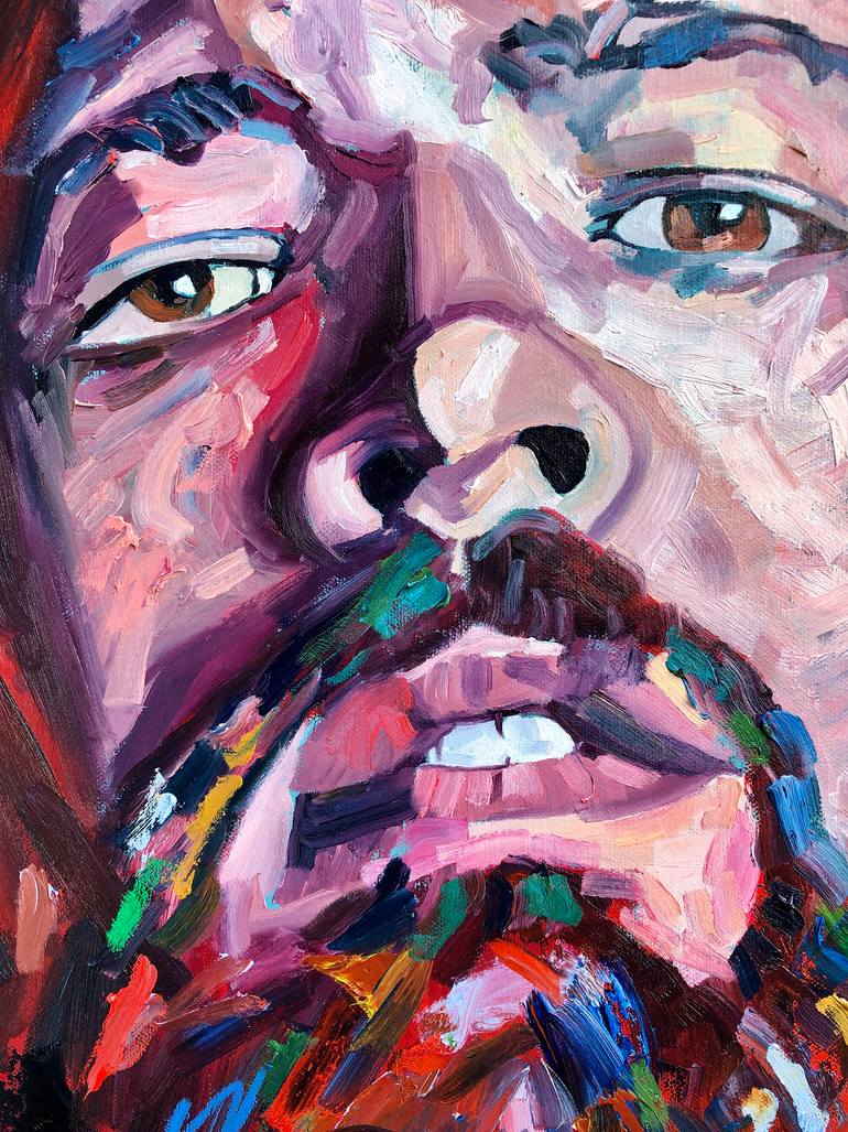 Original Figurative People Painting by Jonathan Mcafee