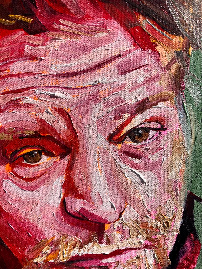 Original Portraiture People Painting by Jonathan Mcafee