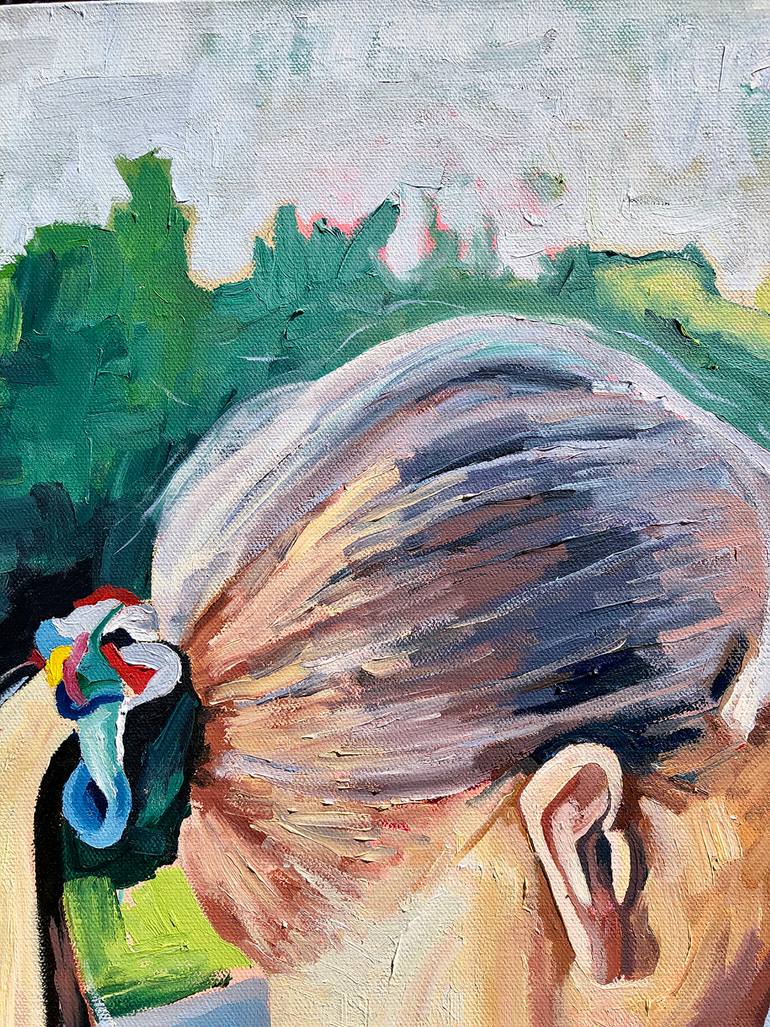 Original Expressionism Women Painting by Jonathan Mcafee