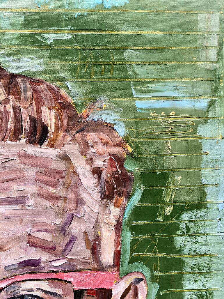 Original Portraiture People Painting by Jonathan Mcafee