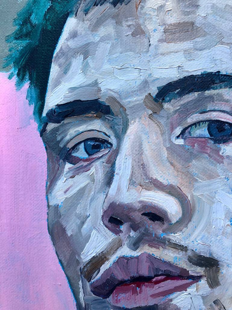 Original Figurative People Painting by Jonathan Mcafee