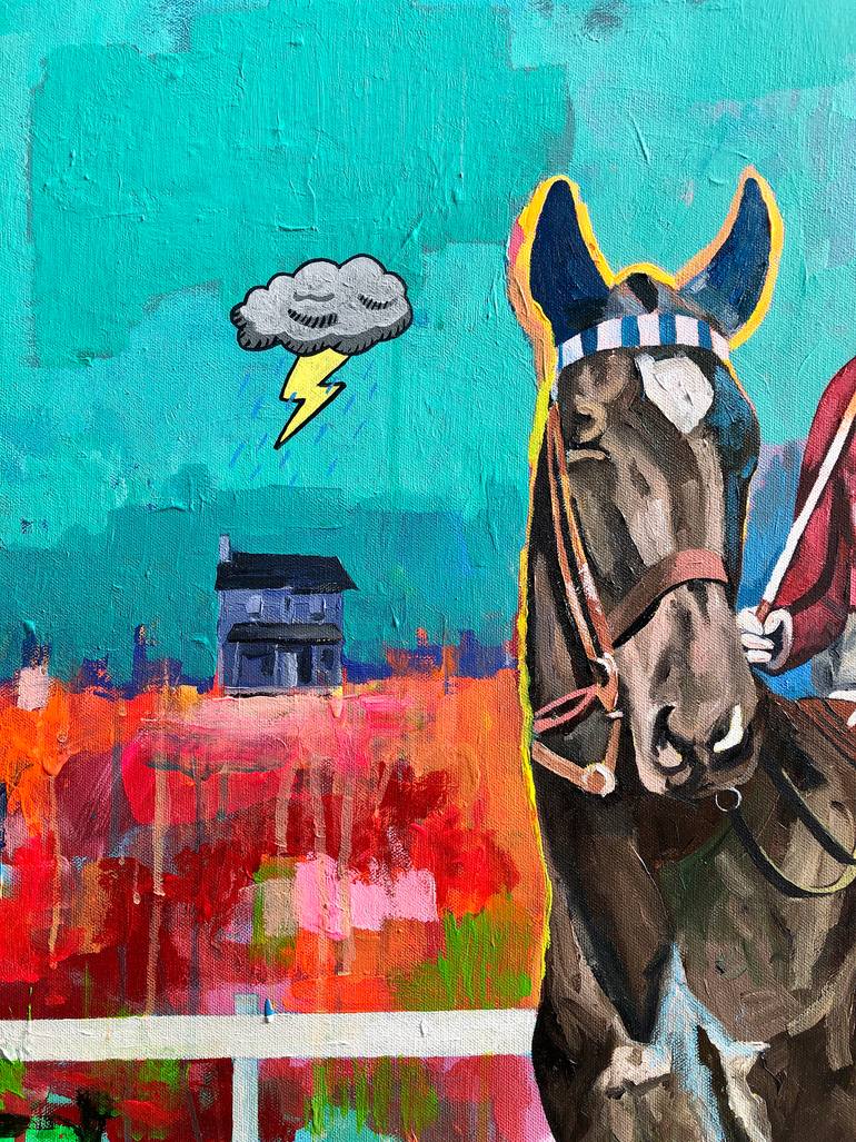 Original Expressionism Landscape Painting by Jonathan Mcafee