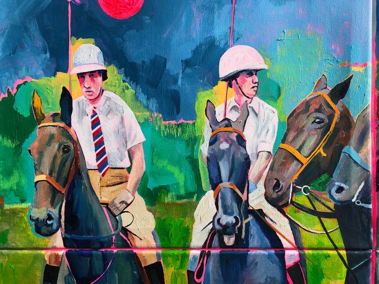 Original Expressionism Animal Painting by Jonathan Mcafee