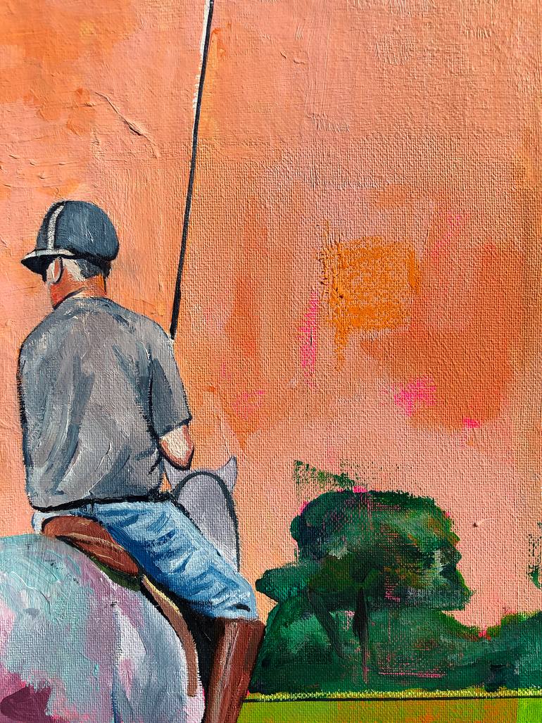 Original Expressionism Animal Painting by Jonathan Mcafee