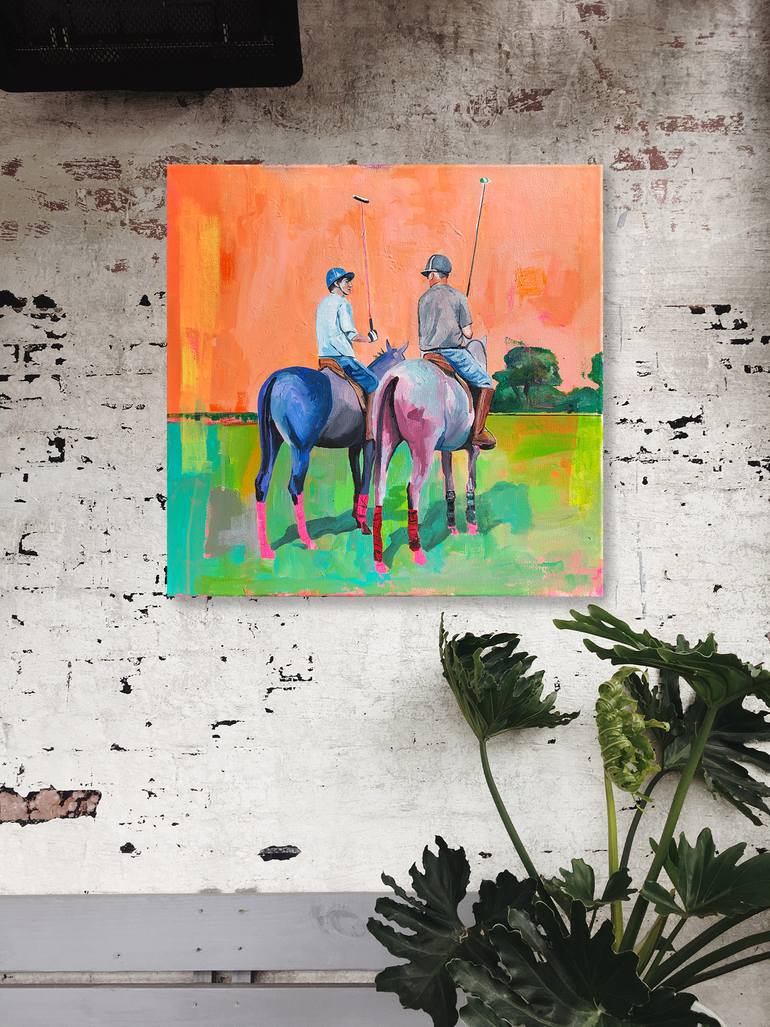 Original Expressionism Animal Painting by Jonathan Mcafee