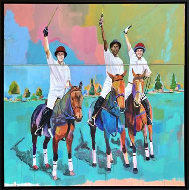Print of Expressionism Sport Paintings by Jonathan McAfee