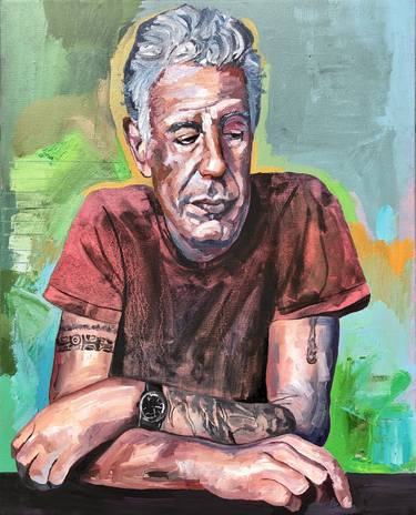 Print of Figurative Celebrity Paintings by Jonathan McAfee